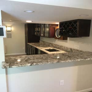 Basement remodel