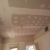 Example of finishing sheetrock