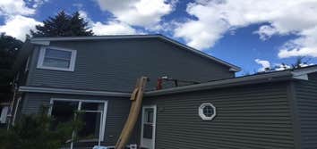 Siding installation