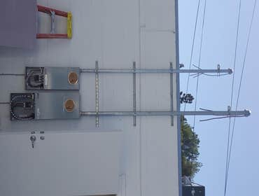 Main meter panels raisers