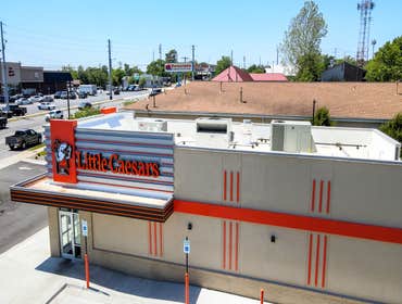 Little Caesars Commercial TPO roofing