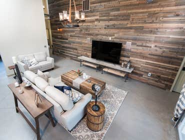 Photos from Arista Development LLC Our Rustic Industrial Home Collection is designed to represent a modern loft condominium converted from an industria