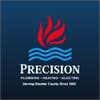 Precision plumbing Heating Cooling & Electric logo