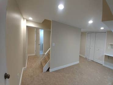 Photos by Pascal's Handyman Services, Design by Pal #11 Finished basement, with new bathroom