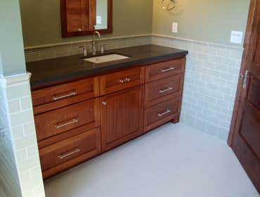Craftsman Remodel Remodel of 1914 historic Craftsman. A great deal of attention was given to the remodel of this home's kitchen, bathrooms, foyer, mas
