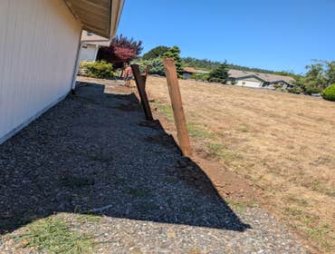 Photos by Mt Olympus Home Services LLC #1 Old growth cedar fence milled here by some gentlemen and sequim. We pulled this tree out of the woods to be a