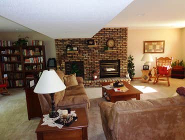 Basement Remodel & Fireplace