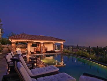 Solid Roof Patio Cover-Great City View