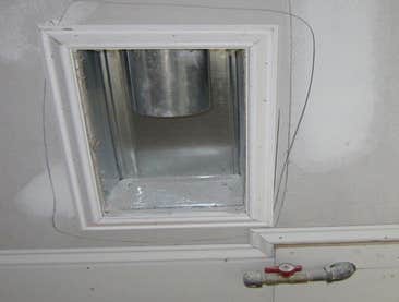 Dryer duct vent cleaning