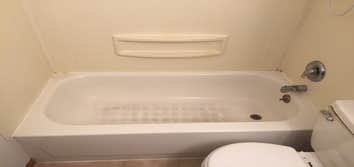 6/2015 Residential Bathroom Remodel Replaced/Remodeled
- bathroom surround
- tub
- new toilet
- new tub fossets
- repaired water damaged floo