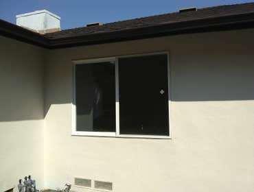 Window patches Sand finish texture match