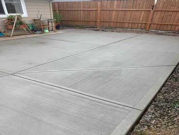 Concrete Patio Extension