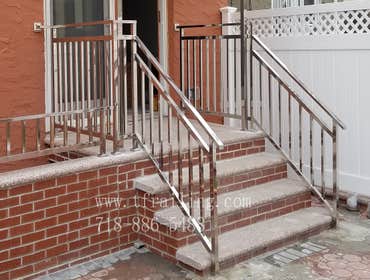 Photos by Tf Doors Inc #4 stainless steel railing