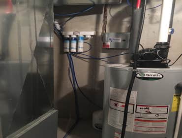 Residential softener/ drinking system
