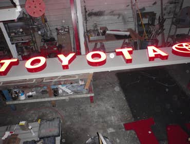 Toyota Channel Letters