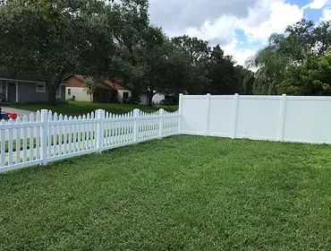 Vinyl Fence