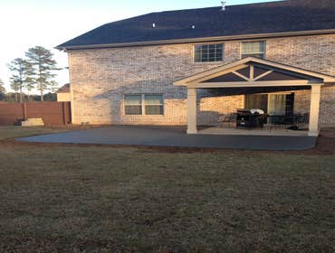 Concrete Patio