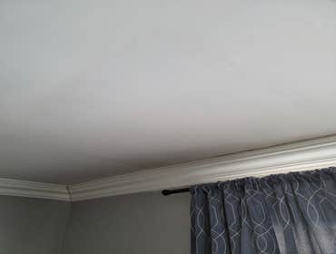 Photos by Gr Minga Brothers Construction LLC #1 Fixing water damage drywall ceiling and some crow molding