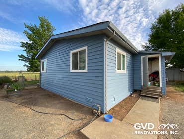 Mobile Home Siding in Wilton, CA Lap Vinyl Siding ? Installation Completed for A Mobile Home in Wilton, CA