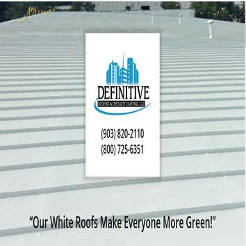 Definitive Roofing & Specialty Coatings, LLC