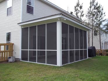 New Project 1 Screened Porch Install