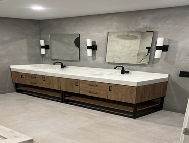 Double Shower 2 Marble