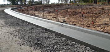 Curbing Machine Pour