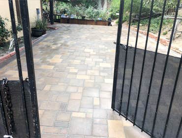 Natural Pavers Installation