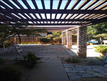 Gazebo before