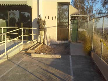 Tree removal and concrete prep