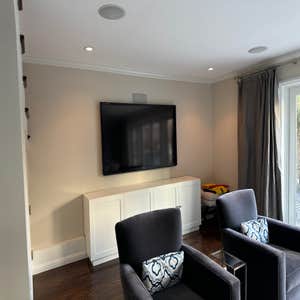 San Francisco Entertainment Center Build entertainment center with electric fire place