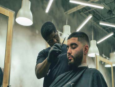 Cutting Gallery, Miramar Barbershop, Commercial, Tenant Build Out