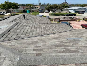 Shingle Roof. After