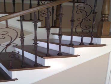 Project photos from Stairs And Trim See our website for additional photos.