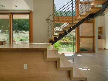 Modern House A California modern house in the SF Bay Area. We collaborated with the architect on the design. The components were all custom build.
