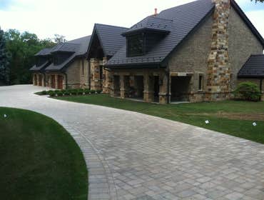 Sewickely Driveway Unilock Brussels paver driveway provided the final touch to a unique project that concrete or asphalt could never have come close to