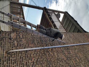 Installing new electric to building