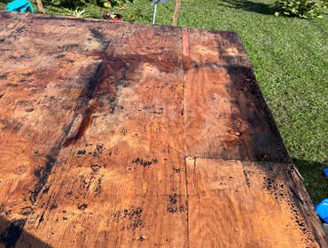 Photos by Triple Crown Roofing and Repairs Corporation #8 Rotten plywood.