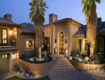 Palm Desert, CA. - Big Horn We enjoyed this project very much.
We did many different finishes here. Unfortunately, the Venetian Plaster in the mast