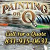 Painting on Q logo
