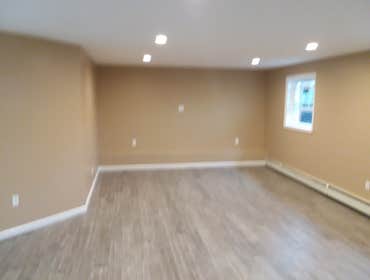 Photos by Inspiration Remoldeing #1 On this job we remodel the basement.we rip out and and install all new.we did sheetrocking,new installion, new ligh