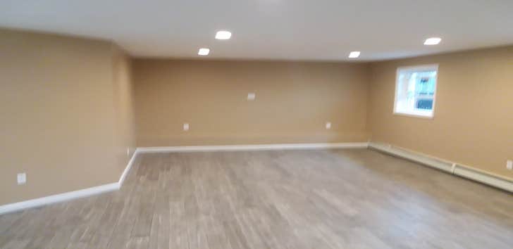 Photos by Inspiration Remoldeing #1 On this job we remodel the basement.we rip out and and install all new.we did sheetrocking,new installion, new ligh