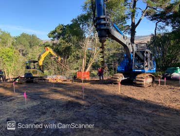 Photos by B and D Excavation and Construction #4 Piers, Foundation and Retaining Walls