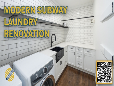 Modern Subway Laundry Reno Check out this amazing timelapse video showcasing our detailed planning process for designing a cost-effective, functional, 