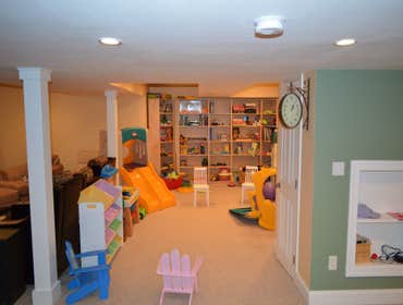 Buttonwood Rd Finish Basement w/ custom bar