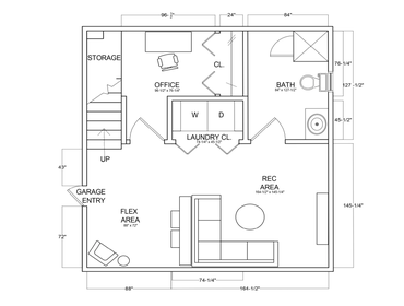 Basement Floor Plan
