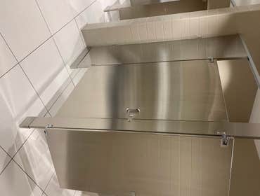Photos by H&l Master Construction #11 Commercial restraunt bathroom