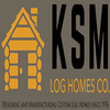 Ksm Log Homes logo