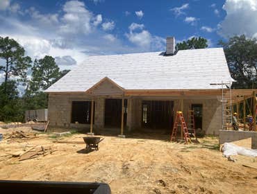 house framing, 2 story custom home