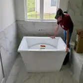 Maroon plumbing